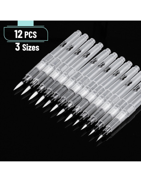 Marcadores de Acuarela Mr. Pen Set de 12 con Pinceles Recargables Marcadores de Acuarela Mr. Pen Set de 12 con Pinceles Recargables