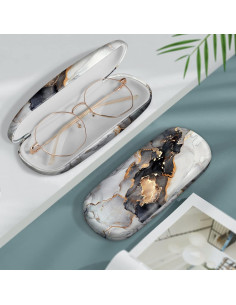 Funda Dura para Gafas Fintie con Paño de Limpieza 2