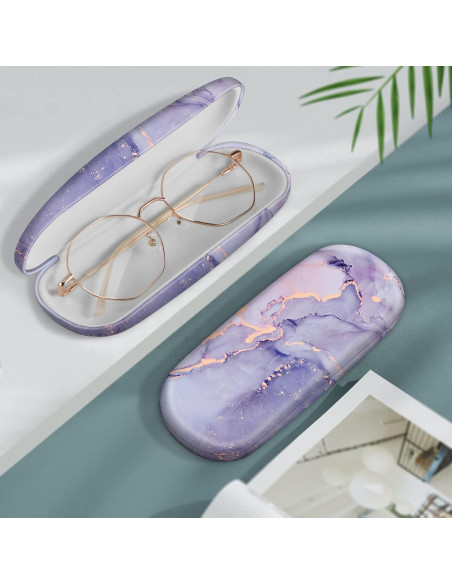 Funda Dura para Gafas Fintie con Paño de Limpieza Funda Dura para Gafas Fintie con Paño de Limpieza