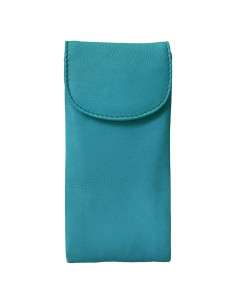 Funda de Cuero Doble Solapa ili Nueva York para Gafas 2-en-1
