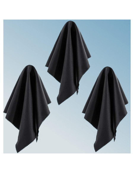 Paquete de 3 Paños de Microfibra 30x30 cm para Pantallas Paquete de 3 Paños de Microfibra 30x30 cm para Pantallas