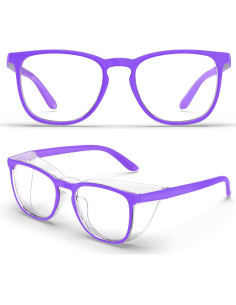 Gafas de Seguridad Anti-Vaho y Anti-Luz Azul Violeta 2