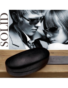 Estuche Duro para Gafas MiEstucheDeGafas Negro con Bolsa 2