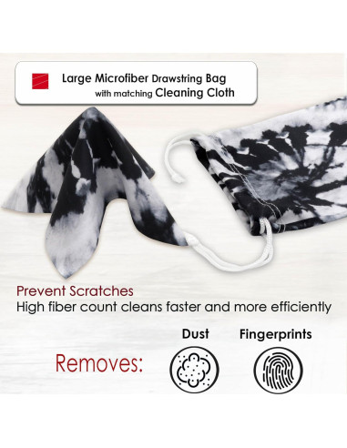Estuche Duro para Gafas MiEstucheDeGafas Negro y Blanco