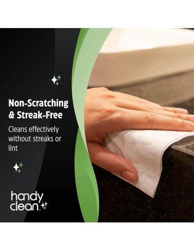 Toallitas de limpieza HandyClean 200 unidades 12,7x16,5 cm