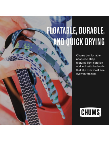 Chums Retenedor de Gafas Neopreno Flotante 40,64 cm