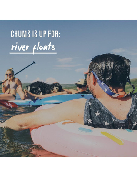 Retenedor de Gafas Chums Neopreno Flotante 40,64 cm Hibisco Retenedor de Gafas Chums Neopreno Flotante 40,64 cm Hibisco