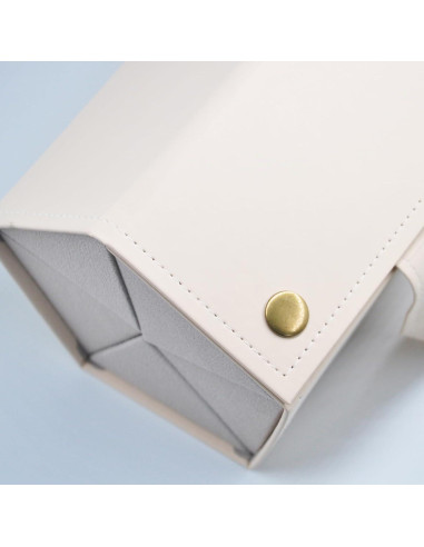 Organizador de Gafas Kenpal Plegable 5 Compartimentos Beige