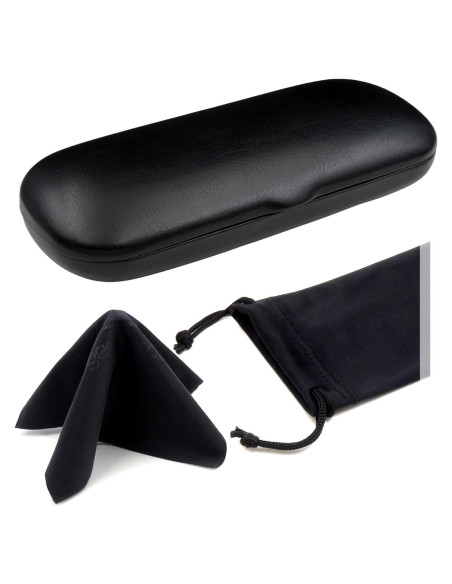 Estuche para Gafas MyEyeglassCase S5 Negro Clásico Duro Estuche para Gafas MyEyeglassCase S5 Negro Clásico Duro