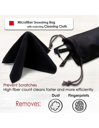 Estuche para Gafas MyEyeglassCase S5 Negro Clásico Duro