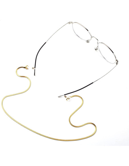 Cadenas de Gafas para Mujeres - Oro y Plata 55.88 cm Cadenas de Gafas para Mujeres - Oro y Plata 55.88 cm