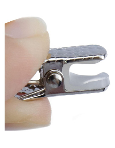 Clips de Cadena de Joyería Chinflly 20 PCS Plata