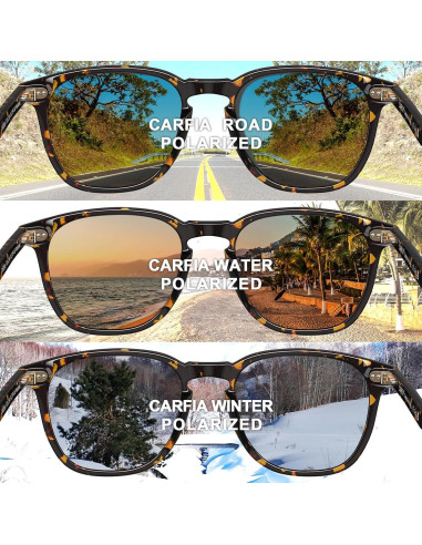 Gafas de sol polarizadas CARFIA CA5285L con protección UV