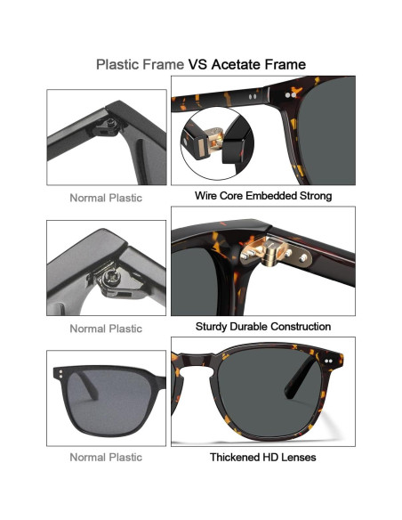 Gafas de sol polarizadas CARFIA CA5285L con protección UV Gafas de sol polarizadas CARFIA CA5285L con protección UV