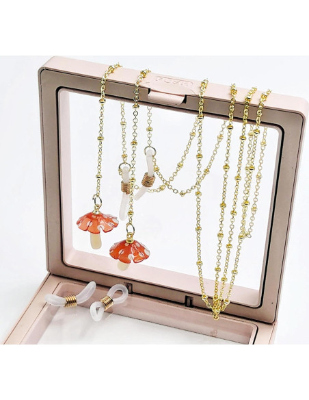Cadena de Gafas Elegante para Mujeres - Soporte Ajustable Cadena de Gafas Elegante para Mujeres - Soporte Ajustable