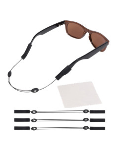 Correa Ajustable para Gafas - Estilo Pez - Paquete de 3