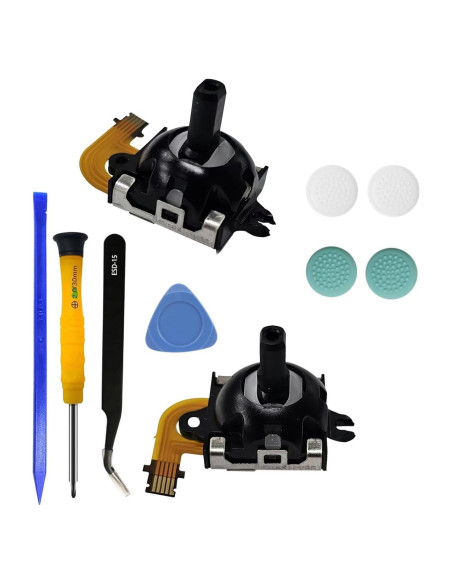 Kit de Reemplazo Joystick PS5 Eaglewireless Izquierdo y Derecho Kit de Reemplazo Joystick PS5 Eaglewireless Izquierdo y Derecho