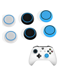 Tapas de Agarre para Pulgar DLseego - Silicona Antideslizante Azul