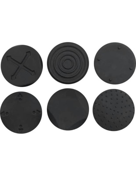 6 Tapas de Silicona Negra para Joystick PSV 2000/1000 6 Tapas de Silicona Negra para Joystick PSV 2000/1000