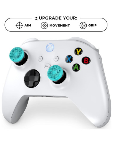 KontrolFreek Lotus para Xbox One y Series X | Thumbsticks Teal
