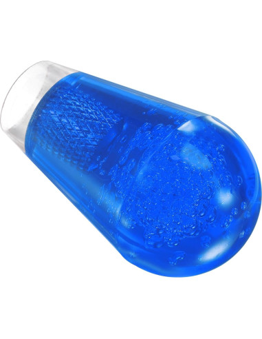 Mango de Joystick Ovalado uxcell 52mm Azul para Arcade