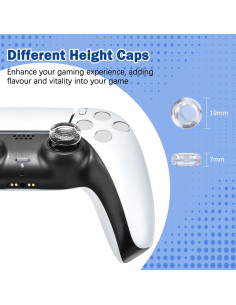 Tapas de Agarre para Pulgar DLseego para Consolas - Claro 2