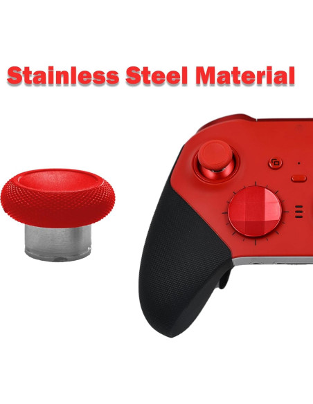 Reemplazo Thumbsticks Cortos Peixiong para Xbox Elite 2 Rojo Reemplazo Thumbsticks Cortos Peixiong para Xbox Elite 2 Rojo