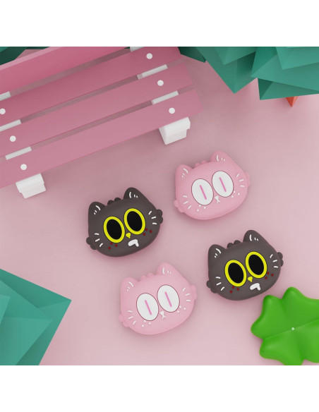 Tapas de Joystick PlayVital para Nintendo Switch y Lite - Gato Tapas de Joystick PlayVital para Nintendo Switch y Lite - Gato