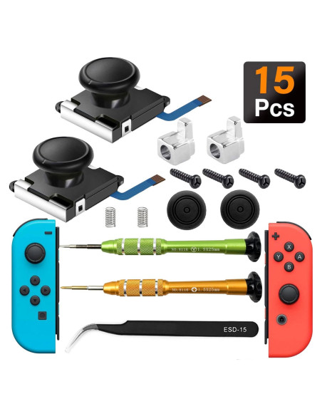Reemplazo Joystick Joy-Con 2 Pack iiwey para Nintendo Switch Reemplazo Joystick Joy-Con 2 Pack iiwey para Nintendo Switch