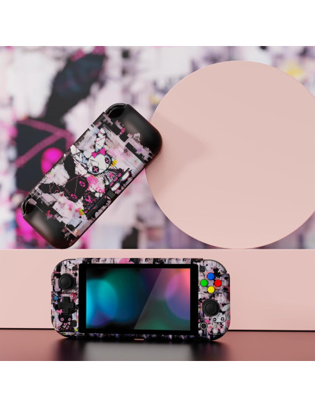 Funda Protectora PlayVital para Nintendo Switch Lite - Conejito Punky Funda Protectora PlayVital para Nintendo Switch Lite - Conejito Punky