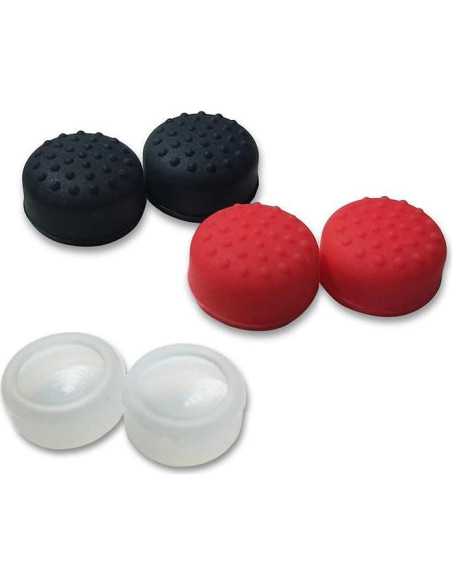2 Tapas de Silicona para Joystick Switch Poke Ball Plus Rojo 2 Tapas de Silicona para Joystick Switch Poke Ball Plus Rojo