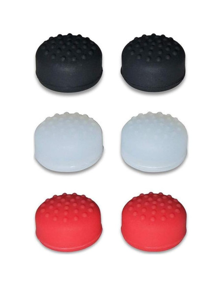 2 Tapas de Silicona para Joystick Switch Poke Ball Plus Rojo 2 Tapas de Silicona para Joystick Switch Poke Ball Plus Rojo