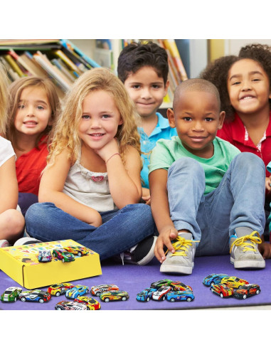 Mini Coches de Carreras Vileafy 30 Piezas para Niños