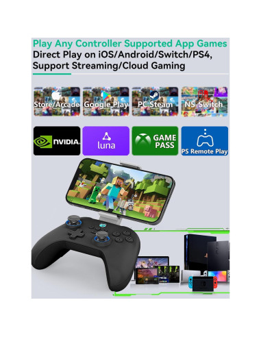 Controlador de Juego Inalámbrico Megadream Q15 para Móviles