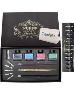 Juego de Caligrafía Trustela 28 Piezas para Principiantes 2