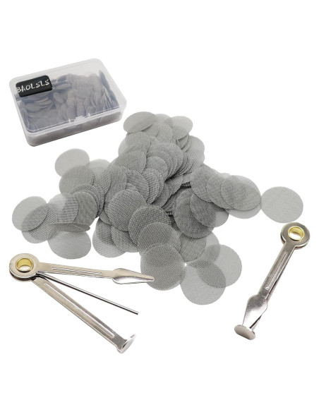500 Pantallas de Metal 16 mm BAOLSLS + Kit Limpieza 3 en 1 500 Pantallas de Metal 16 mm BAOLSLS + Kit Limpieza 3 en 1