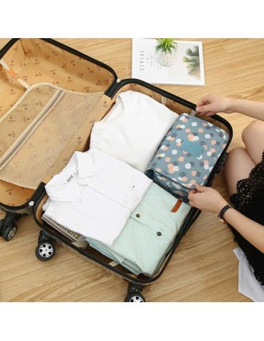 Bolsa de Aseo Impermeable Sechunk 24x19x10 cm Multiusos
