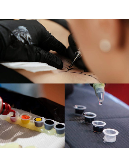 Kit Mezclador de Tinta para Tatuajes Rayyl 101 Piezas Kit Mezclador de Tinta para Tatuajes Rayyl 101 Piezas