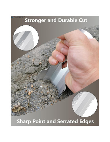 Pala de Camping NACETURE Ultraligera de Aluminio 27g
