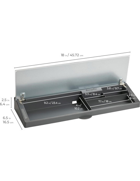 Organizador de Escritorio ECR4Kids Teclado Aves 45.72x16.51cm Organizador de Escritorio ECR4Kids Teclado Aves 45.72x16.51cm