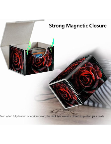 Caja de Cartas Magnética RMJKXQZG para 200 Cartas