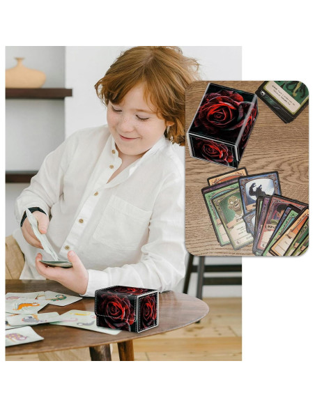 Caja de Cartas Magnética RMJKXQZG para 200 Cartas Caja de Cartas Magnética RMJKXQZG para 200 Cartas