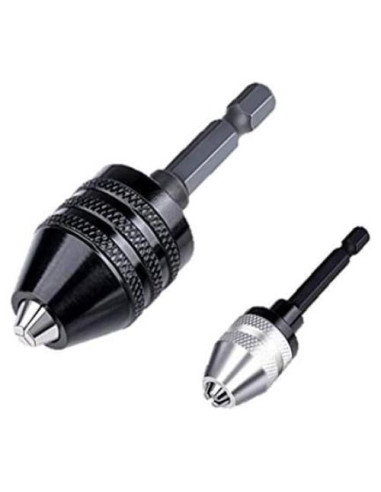 Adaptador de Chuck de Taladro Rirui 1/4 Sin Llave 0.6-8mm
