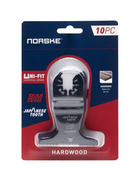 Cuchilla Multi Oscilante Norske NOTP279 Bi-Metal 10 Piezas Cuchilla Multi Oscilante Norske NOTP279 Bi-Metal 10 Piezas