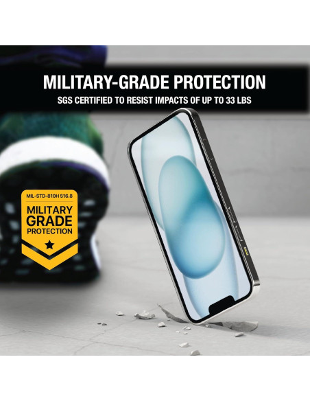 Protector de Pantalla DEWALT para iPhone 16 Pro - Vidrio Templado Protector de Pantalla DEWALT para iPhone 16 Pro - Vidrio Templado