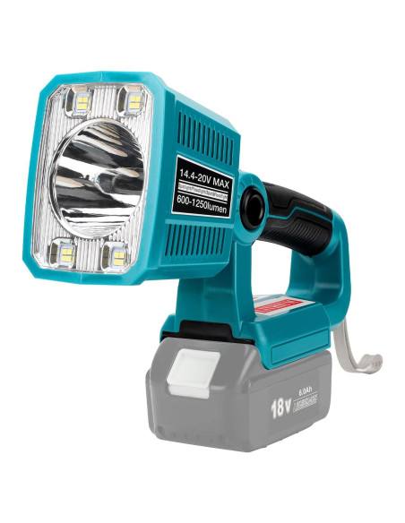 Linterna LED Taingwei 1250LM 18W para Batería Makita 18V Linterna LED Taingwei 1250LM 18W para Batería Makita 18V
