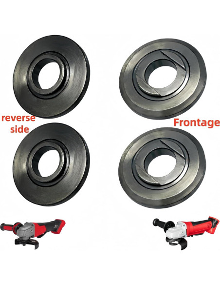 Paquete de 4 Tuercas de Flange Interna Milwaukee 43-34-0036 Paquete de 4 Tuercas de Flange Interna Milwaukee 43-34-0036