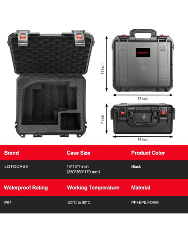 Funda Dura para Sierra de Calar Milwaukee M18 - Impermeable