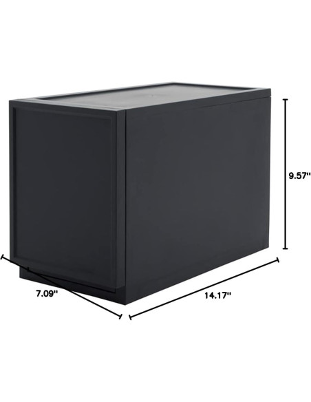 Bloque de cajones ASTAGE Pequeño C Negro Modular Bloque de cajones ASTAGE Pequeño C Negro Modular