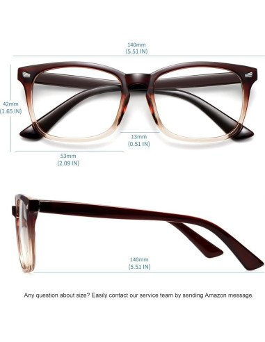 Gafas Bloqueadoras de Luz Azul MEETSUN UV400 - 3 Paquete